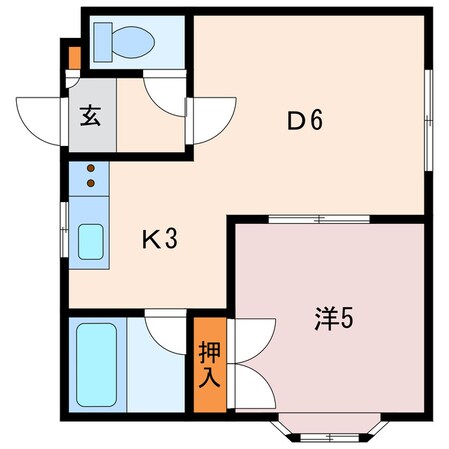 アンビシャス日新Aの物件間取画像